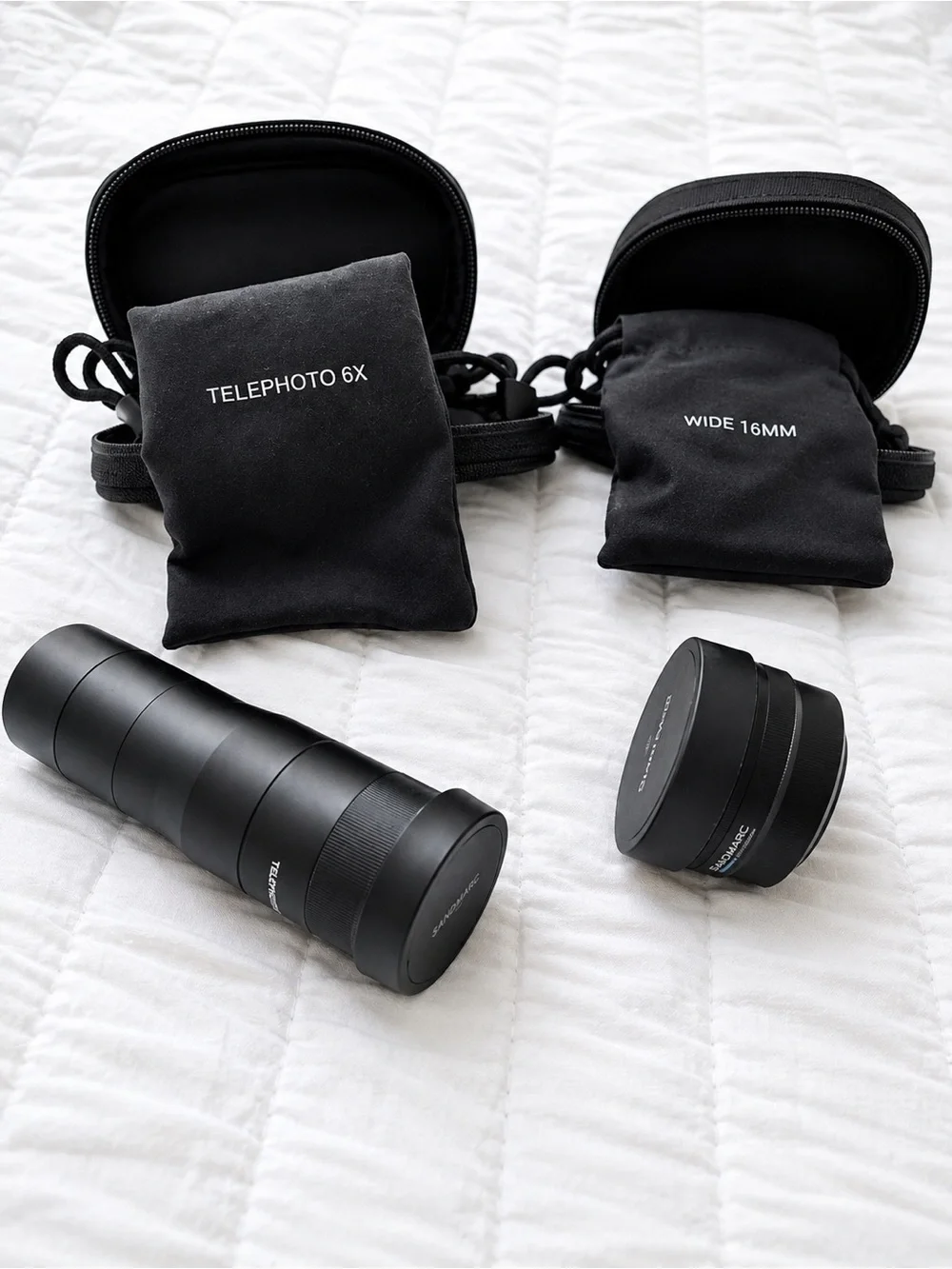 Smartphone Telephoto & Wide Lens Kit - Black - Brand new no tags but never used